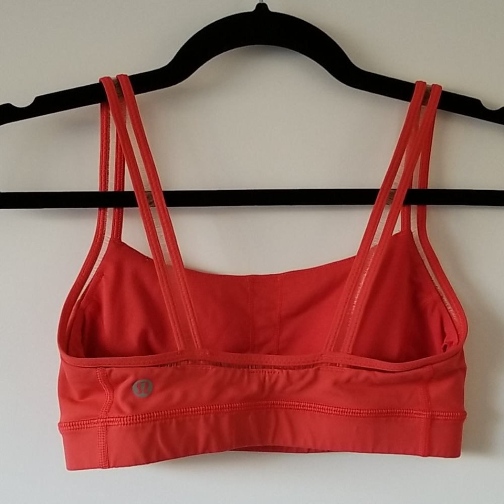 lululemon athletica Red Sports Bra